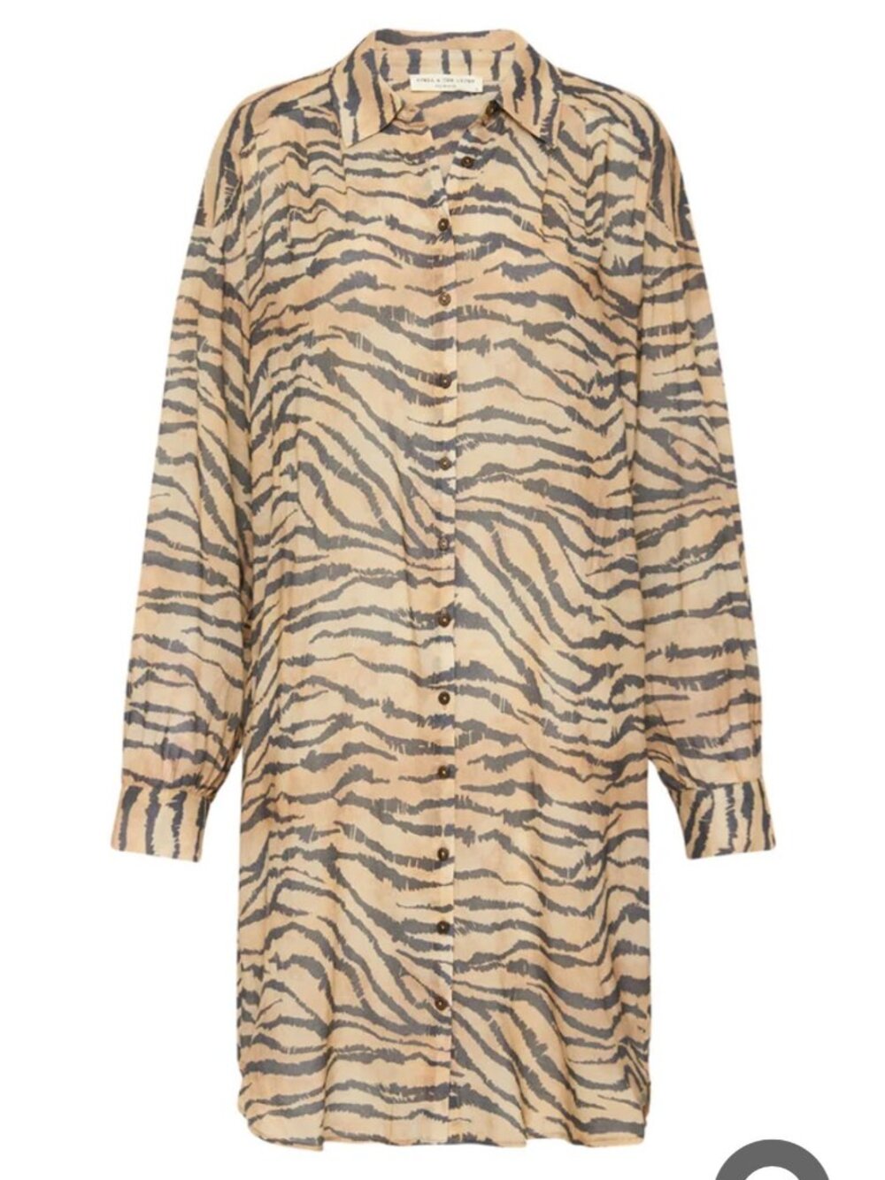 Spell NWT Banksia Shirt Dress-Animale Size Small - Picture 5 of 5